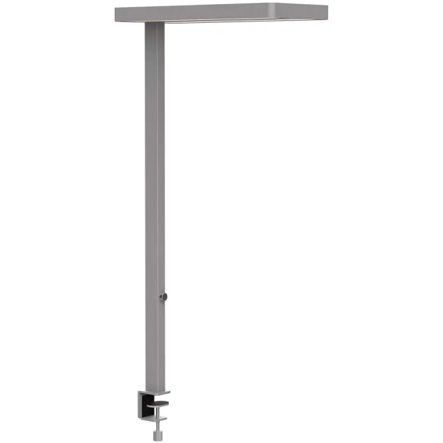 Maul MAULjuvis Bureaulamp - LED - Zilver - Dimbaar - Tafellamp met Klem - Bewegingssensor