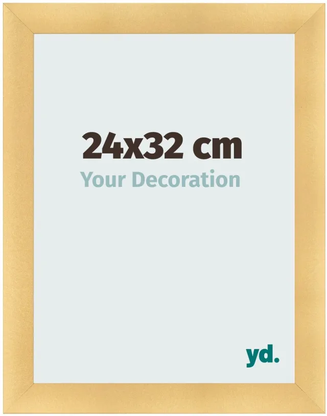 yd. Your Decoration - Fotolijst 24x32 cm - MDF - Goud Mat - Pisa