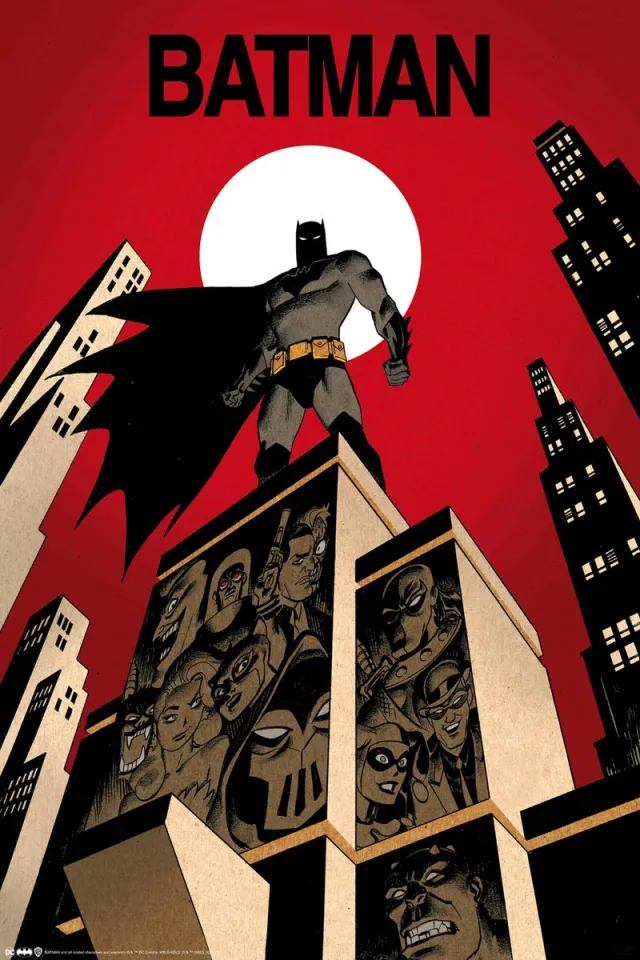 ABYSTYLE Poster Batman 61x91,5cm divers
