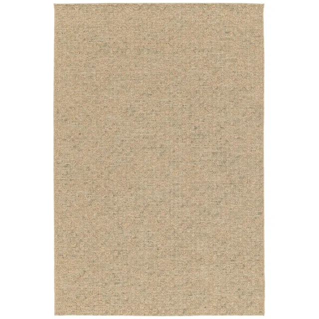 Boho&me Buitenkleed ruit - Corde Trellis naturel/groen 160x230