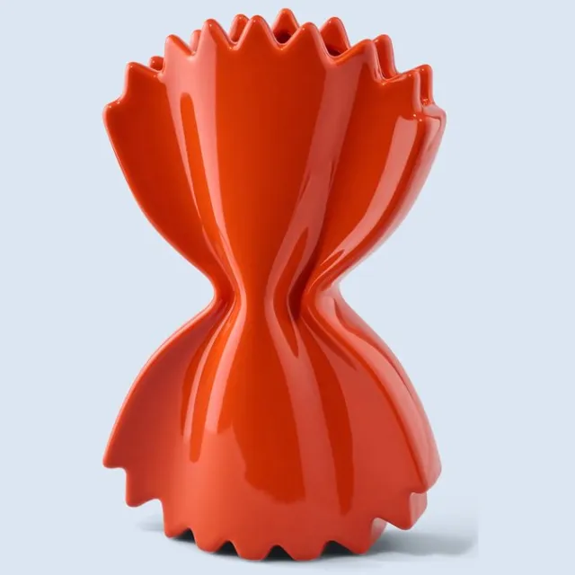 Fluid Market Vaas Pasta - rood - keramiek - limited edition