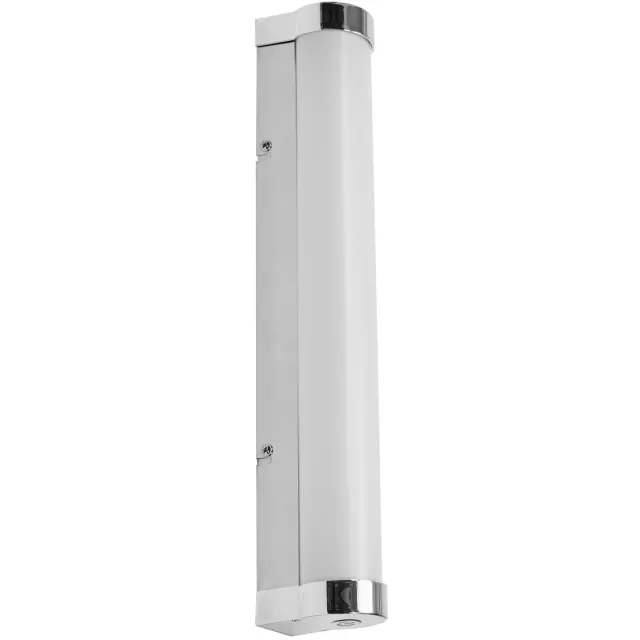Osram ORBIS Buisspiegel-/wandlamp met LED, mat glas/chroom, 9W, 900lm, dimbaar, 3000/4000K verstelbaar via wandschakelaar, 40cm diameter, IP44 bescherming tegen vreemde voorwerpen/spatwater