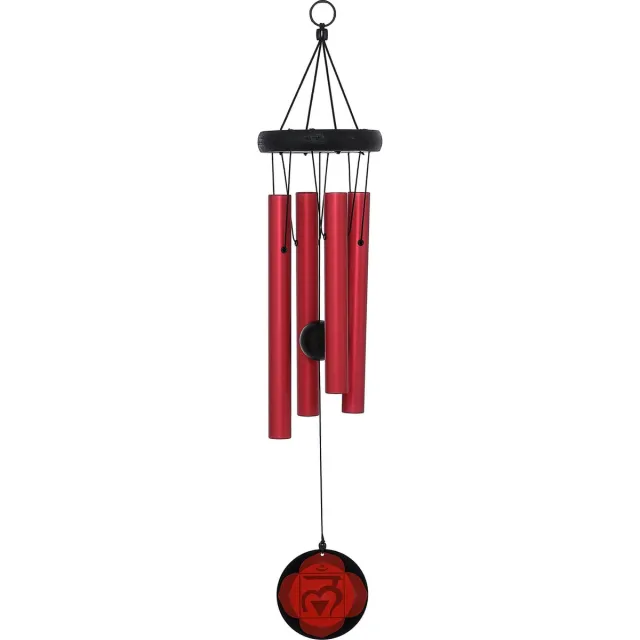 Art Bizniz Chakra Windgong Root - MDC24RT - Rood - 60 cm