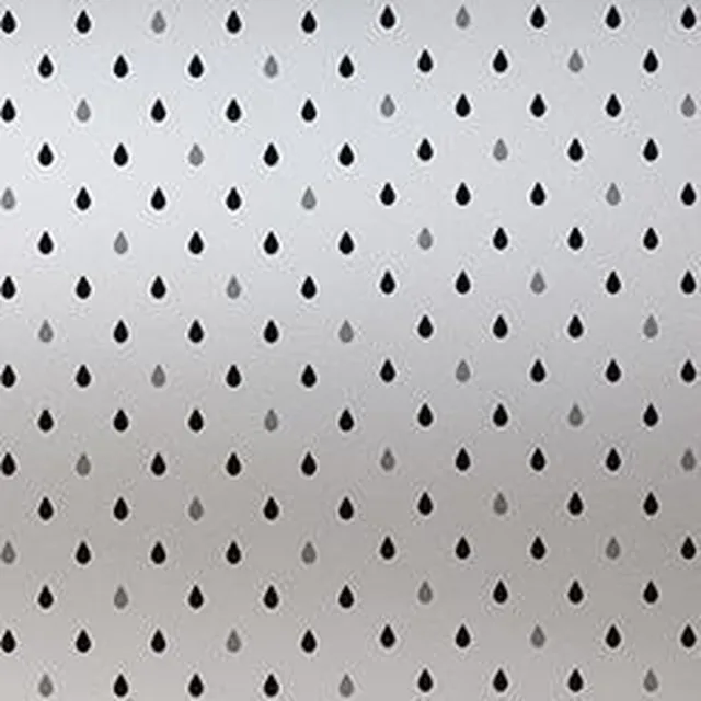 Wicotex Raamfolie statisch-anti inkijk-Rainy grijs 46cm x 1.5 meter transparant