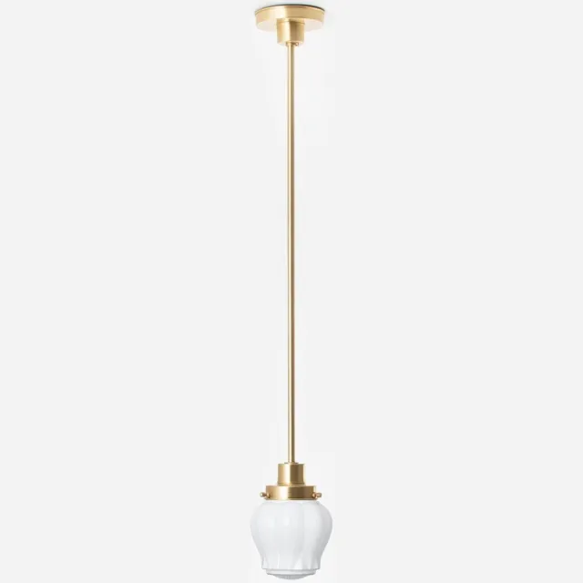 Coloured by Art Hanglamp Eden 20's Messing - Art Deco Trade