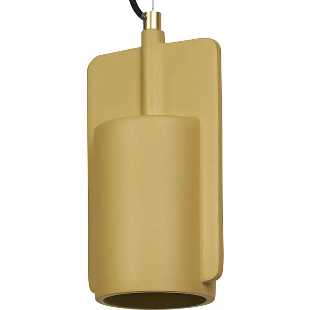 Osram Decor Mold decoratieve hanglamp met gegoten betonnen lampenkap, 225 mm, met E27 fitting, IP20, goud