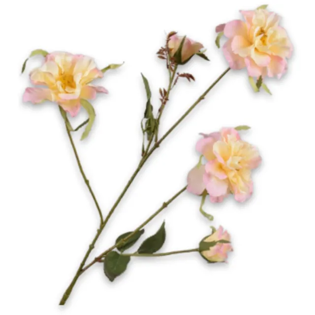 Silk-ka Kunstbloem - roze - H88 cm