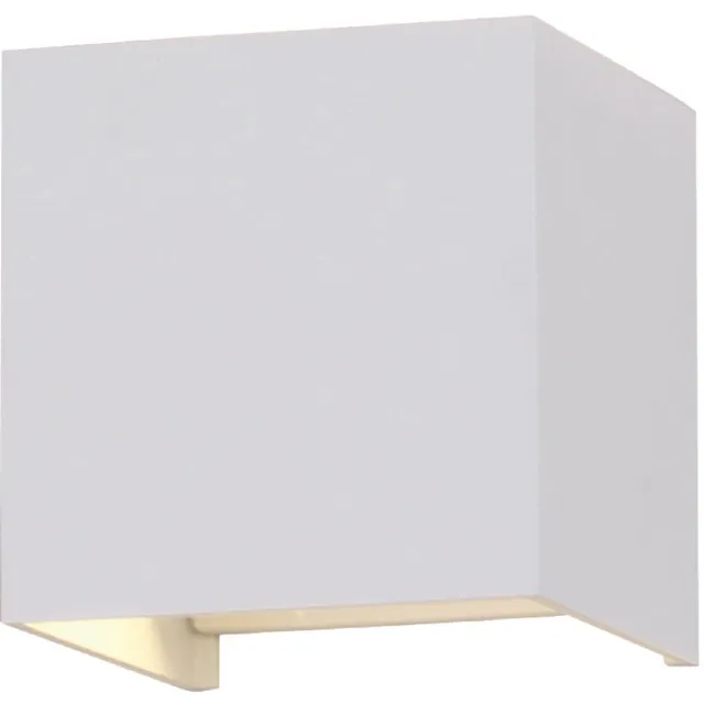 V-tac VT-759-W LED Vierkante Wandlamp - Bridgelux - IP65 Waterdicht - Wit - 6W - 660 Lumen - 4000K