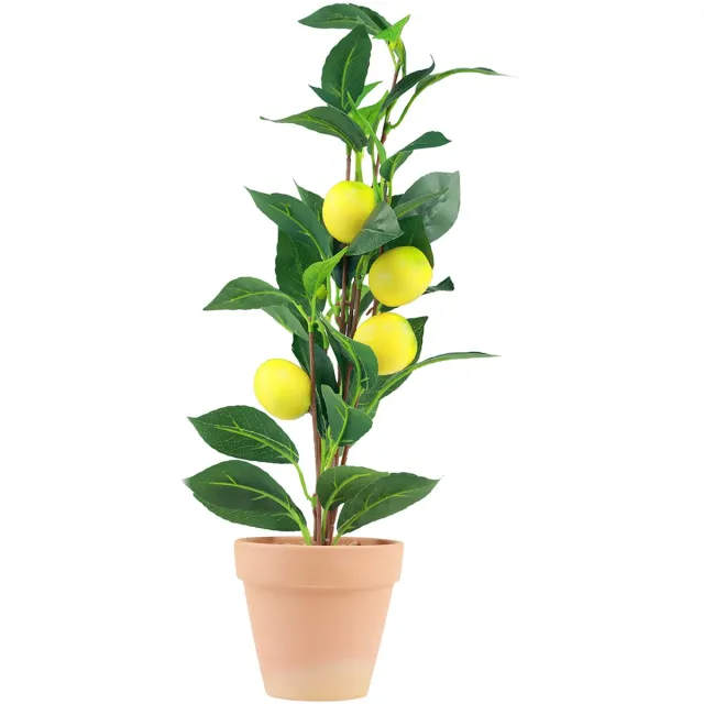 Decoris Kunstplant Citroen boom h45cm groen