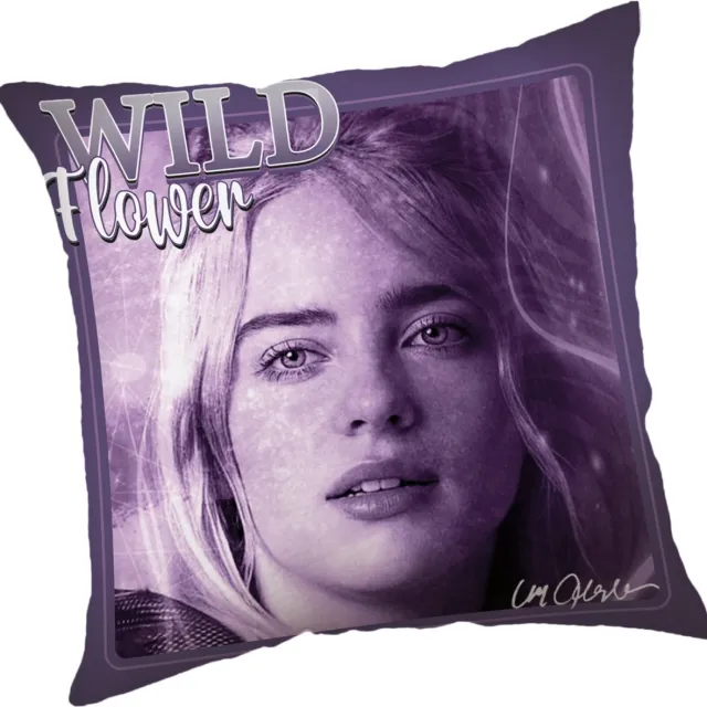 Billie Ellish Billie Eilish Sierkussen 40x40 Gevuld Polyester PAARS
