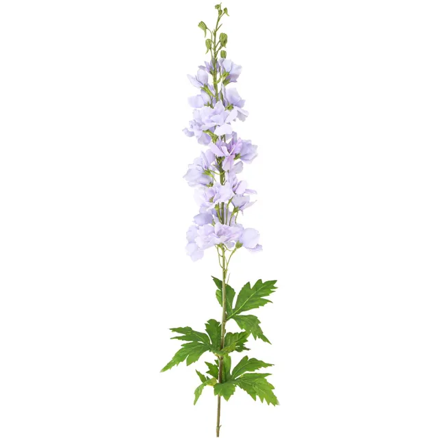 Viana Kunstbloemen Delphinium Lichtpaars op Steel 90cm 2st