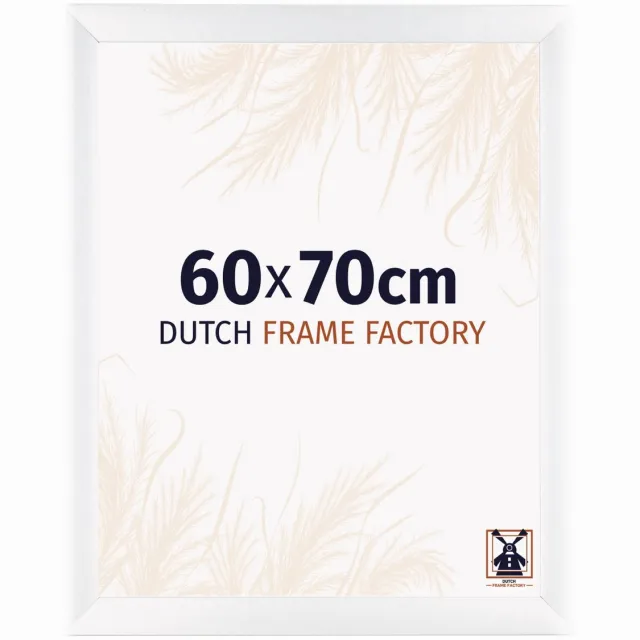 Dutch Frame Factory Fotolijst 60x70 cm - MDF - Wit Mat - Praag
