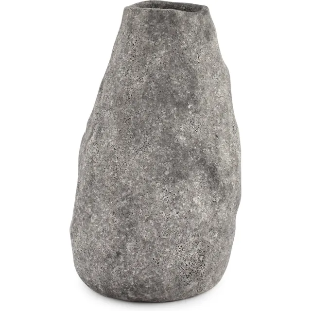 S|P Collection Vaas 14,5xH22cm antraciet Cave