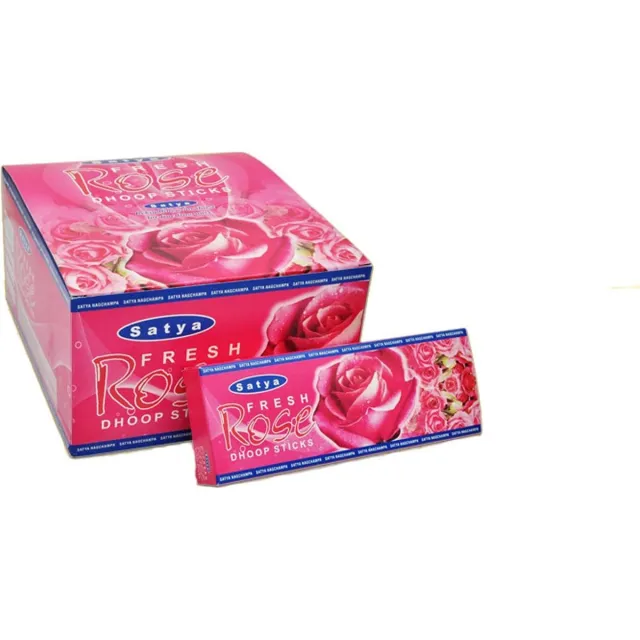 Nag champa Wierook dhoop Nag Champa Fresh Rose Roze