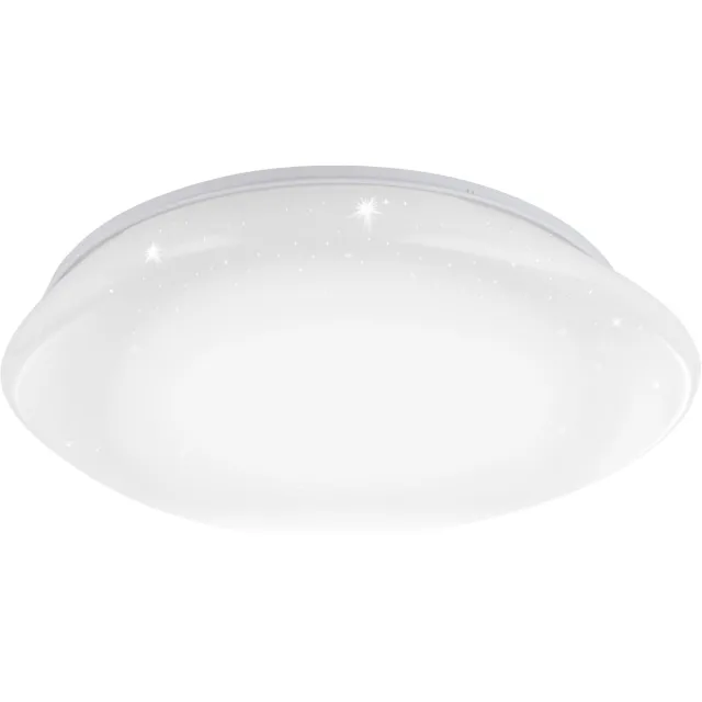 EGLO Sileras - LED plafondlamp - Ø60 cm - wit met kristal