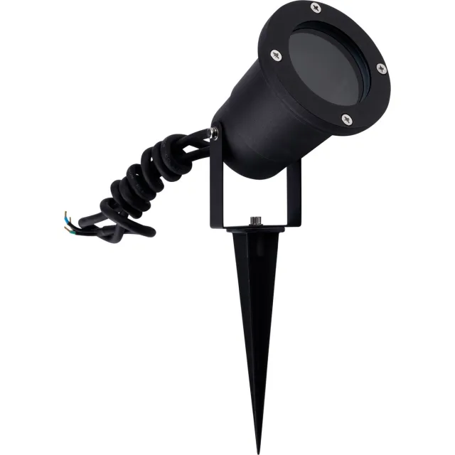 LEDVION LED Prikspots - IP65 - GU10 - 1M Zwart