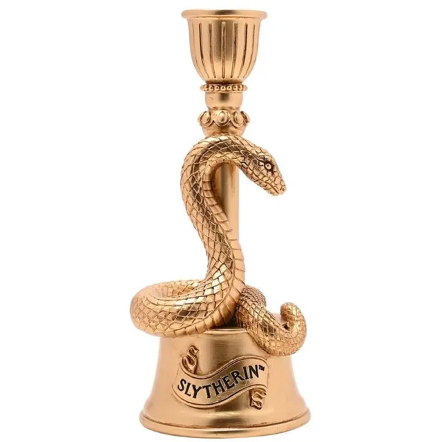 Harry Potter Alumni 3D Candle Holder - Slytherin Snake Unisex Kaarsstandaard - goudkleurig - Standard goldfarben