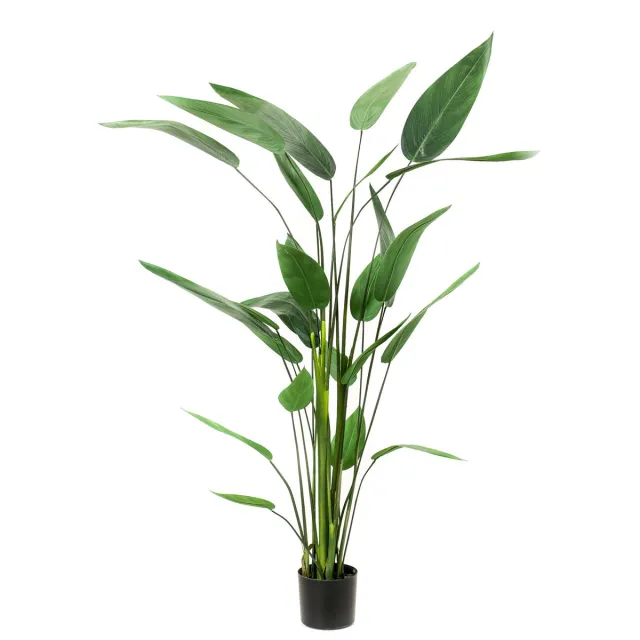 Emerald Kunstplant Heliconia 175cm - Kunstplant voor binnen Groen