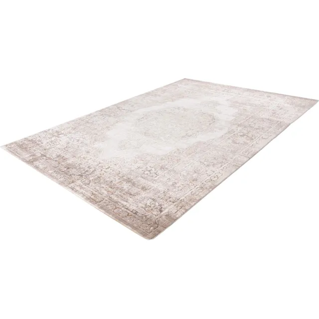 Lalee Pierre Cardin Paris - Vintage - Super zacht - Shinny - 3D - Vloerkleed – hotel sjiek - design tapijt fraai – Karpet - 240x330- Taupe beige