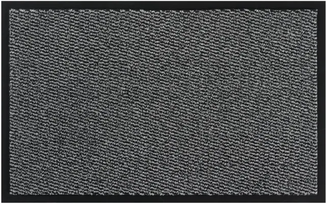 MD-Entree MD Entree - Deurmat - Maxi Dry - Antraciet - Vloerkleed - Met antislip - Wasbaar- Vocht absorberend - Hoge dichtheid 400gr/m2 - 50 x 80 cm
