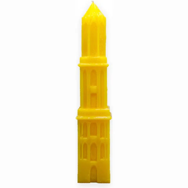 Domkaarsenutrecht.nl Domkaars 35cm Geel- Domkaars Utrecht- Domtoren Utrecht- Domtoren Kerst- Utrecht- Kaarsen