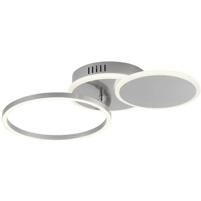 Paul Neuhaus Plafondlamp Baikal 3 lichts mat chroom
