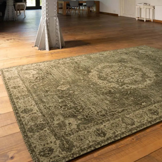 Heritaged Vintage vloerkleed - Traditions groen 70x140