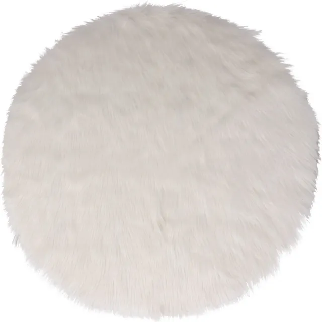 Feeric lights & Christmas Feeric christmas kerstboomrok/kerstboomkleed - 90 cm - wit-polyester