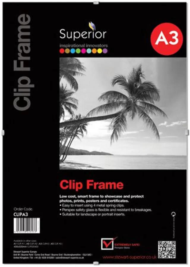 Seco clipframe A3 - 29.7 x 42.0cm - fotolijst Bruin