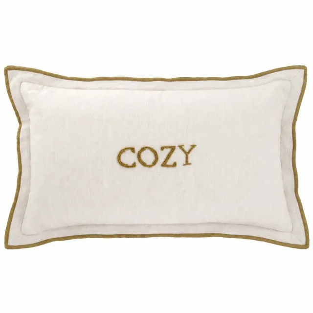 Zusss kussen cozy 40x60cm - Creme - 30X50cm