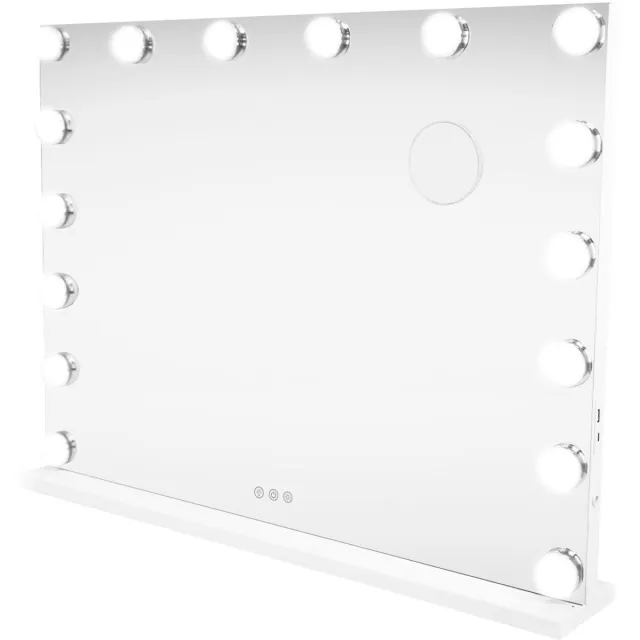 MonsterShop LED bluetooth spiegel - wit - 80 x 60cm - dimbaar
