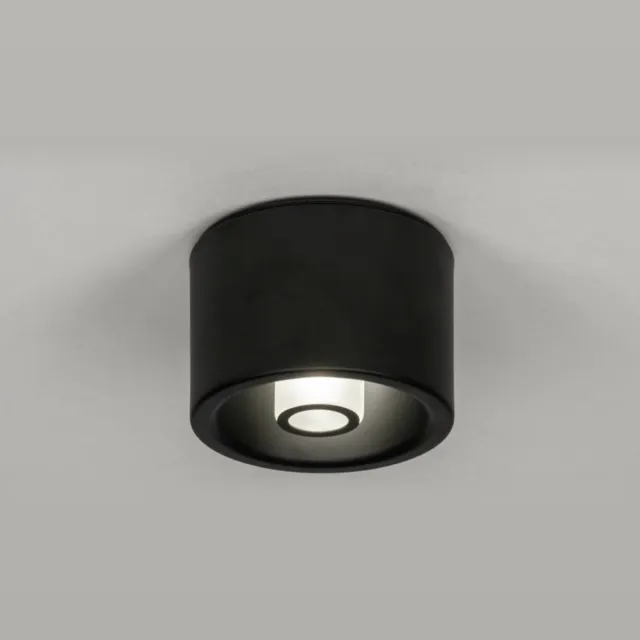 Lumidora Plafondlamp 73355 - Plafonniere - VITI - G9 - Zwart - Metaal - Buitenlamp - Badkamerlamp - IP44 - ⌀ 12 cm