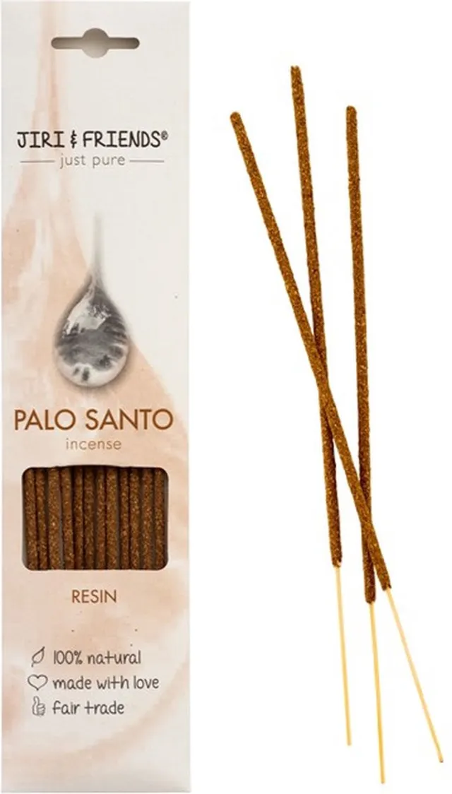 Jixxa Wierook Palo Santo Resin - Wierook 100% natuurlijk - Wierook Jiri and Friends - Wierook met etherische olie - Wierook zonder houtskool