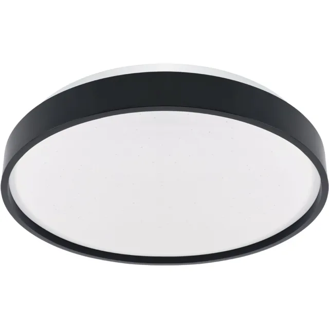 STRÜHM SARA Plafondlamp - Keuken/Woonkamer/Slaapkamer - 4000K Daglicht - 24w - 2700Lumen - Zwart - 325mm