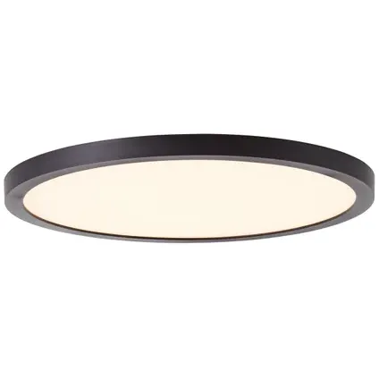 Brilliant Plafondlamp Led Tuco Zwart Wit 16w