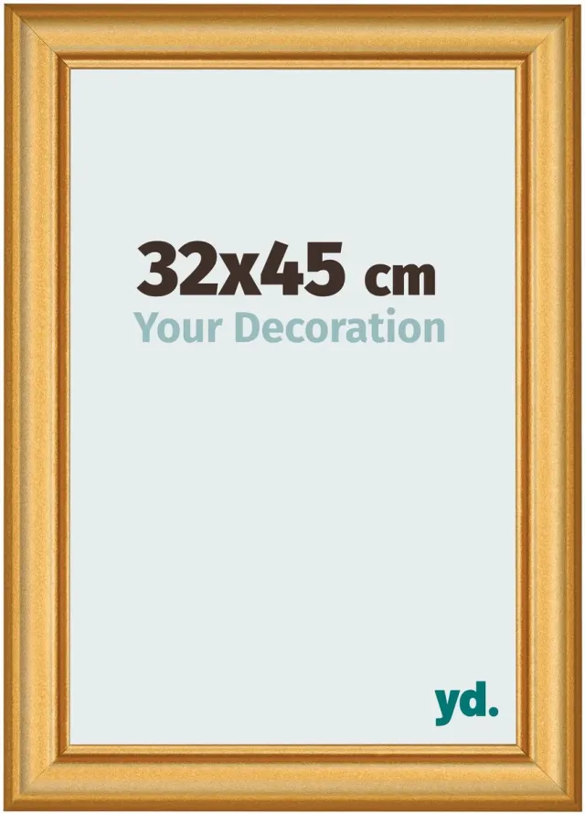 yd. Your Decoration - Fotolijst 32x45 cm - MDF - Goud Mat - Lazio