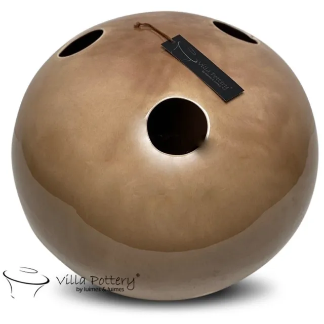 Villa Pottery Marrakech Vaas Creme D30 x crème
