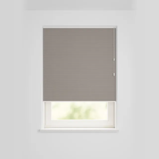 HEMA Plissé Dubbel Lichtdoorlatend Parelmoer Brons (brons)