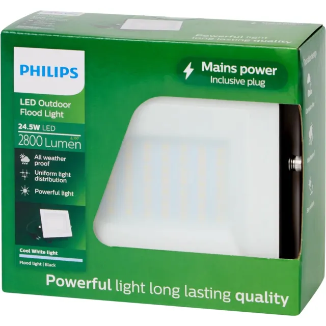 Philips schijnwerper - Outdoor - All Weather proof - Powerful light Wit