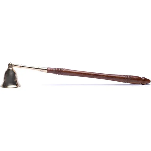 Phoenix Import Mani Bhadra Kaarsendover - Bloem Des Levens - Hout - 28cm