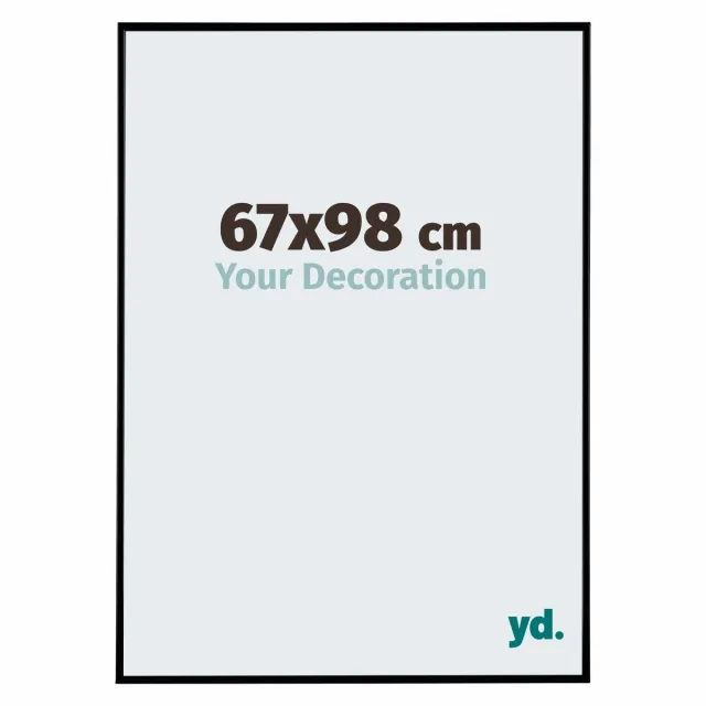 yd. Your Decoration - Fotolijst 67x98 cm - Kunststof - Zwart Mat - Evry