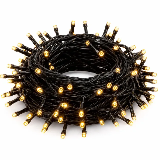 ITRONIQ LED Lichtsnoer Wit - Waterdruppel Verlichting - Waterdicht - Decoratieve Sfeerverlichting Voor Tuin Balkon Kerstfeest