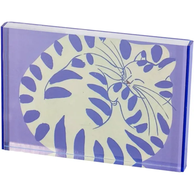 homebound by ky Fotolijst Geo blauw 13x18cm