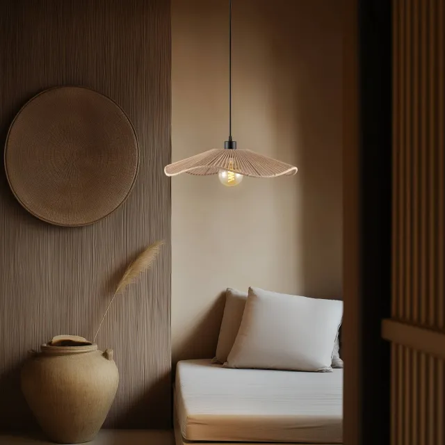 NOUS Living hanglamp Ivana (Ø50 cm) Grijs