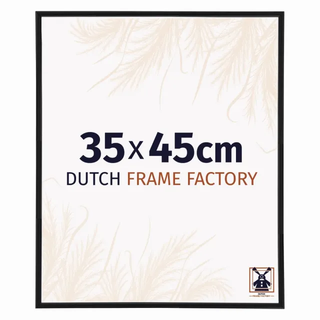 Dutch Frame Factory Fotolijst 35x45 cm - Kunststof - Zwart Mat - Angers