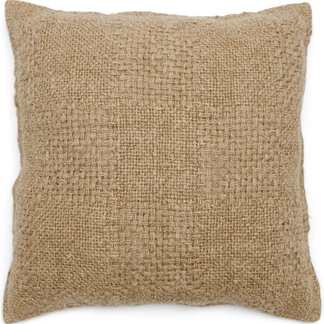 Riviera Maison Kussenhoes 50x50 - Rustic Check Pillow Cover - Beige