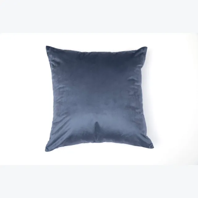 Dailyibed Sierkussens - Blauw Velours - 40 x 40 cm - Set van 2