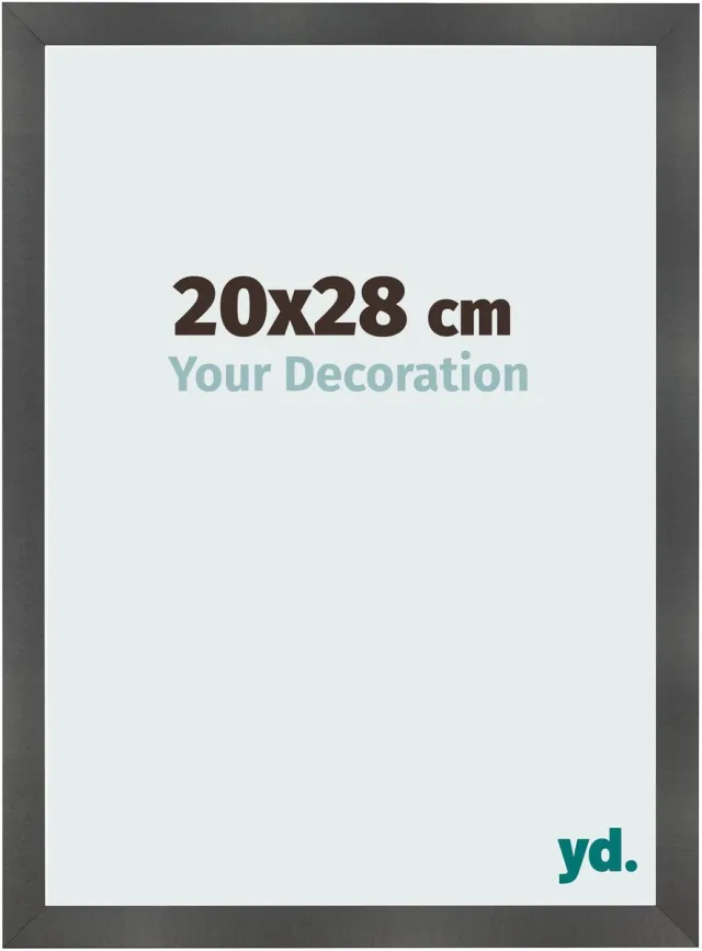 yd. Your Decoration - Fotolijst 20x28 cm - MDF - Zwart Mat - Pisa