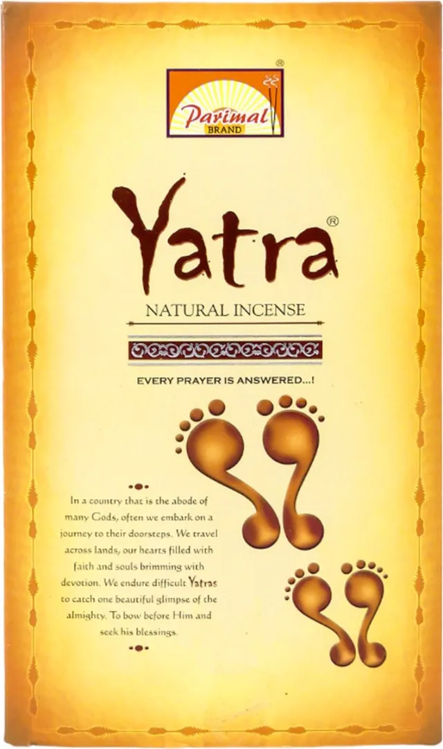 Parimal Yatra Natuurlijke Wierook - Slof / Voordeelbox - 12 pakjes á 17 gram Multicolor