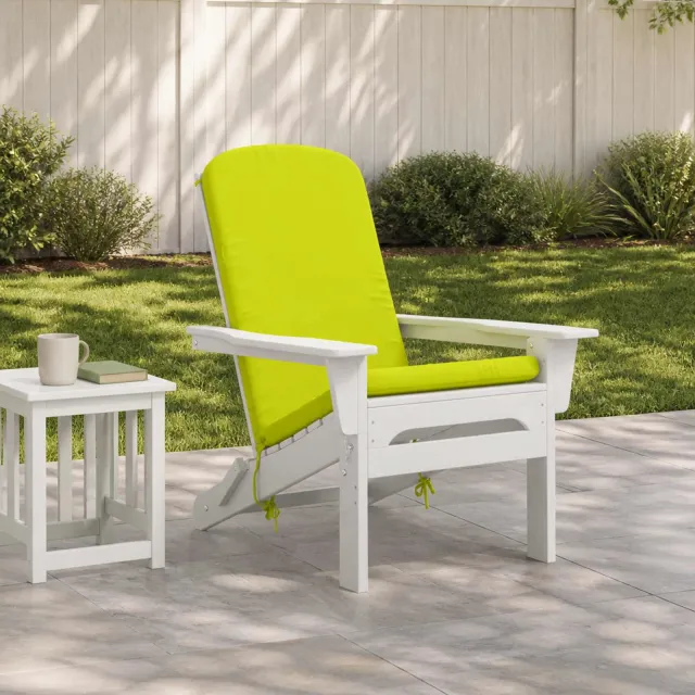 vidaXL Adirondack stoelkussen GEMERT 100% Polyester Helder groen